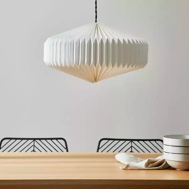 The Edited Life Origami Hexagon Paper Easy Fit Pendant 6 The Edited Life Origami Hexagon Paper Easy Fit Pendant - Image 4