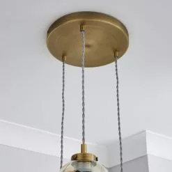 Dunelm Safi Mesh Detail 3 Cluster Ceiling Fitting Antique Brass 11 Dunelm Safi Mesh Detail 3 Cluster Ceiling Fitting Antique Brass -all lighting Sales Store 1000183096 alt03