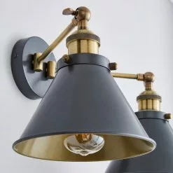 Dunelm Logan Dual Wall Light Grey 10 Dunelm Logan Dual Wall Light Grey -all lighting Sales Store 1000183097 alt02