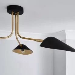 Dunelm Savona 3 Light Ceiling Fitting Black 10 Dunelm Savona 3 Light Ceiling Fitting Black -all lighting Sales Store 1000183099 alt02