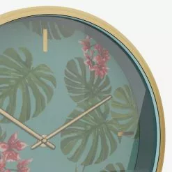 Dunelm Equatorial Leaf 30cm Wall Clock 7 Dunelm Equatorial Leaf 30cm Wall Clock -all lighting Sales Store 1000183807 alt02