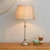 Dunelm Metal Ball Nickel Table Lamp -all lighting Sales Store 30104311