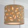 Botanical Leaf Cut Out Lamp Shade 25cm Nat 2 Botanical Leaf Cut Out Lamp Shade 25cm Nat -all lighting Sales Store 30169197