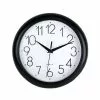 Dunelm Simply Plastic 24cm Wall Clock Black 2 Dunelm Simply Plastic 24cm Wall Clock Black -all lighting Sales Store 30179001