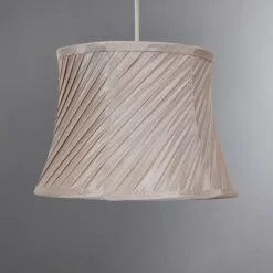 Dunelm Twisted Pleat Candle Shade