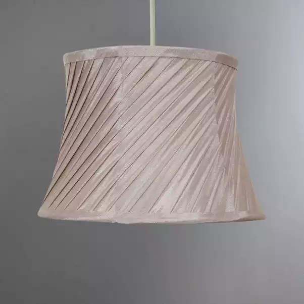 Dunelm Twisted Pleat Candle Shade 3 Dunelm Twisted Pleat Candle Shade