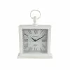 Dunelm Large White Mantel Clock -all lighting Sales Store 30196419