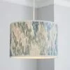 Dunelm Honesty Wave Lamp Shade 30cm Blue 2 Dunelm Honesty Wave Lamp Shade 30cm Blue -all lighting Sales Store 30263009
