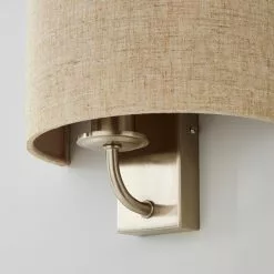 Dunelm Preston Ivory Linen Shaded Wall Light 10 Dunelm Preston Ivory Linen Shaded Wall Light -all lighting Sales Store 30274337 alt02