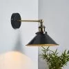Dunelm Logan Industrial Grey Wall Light -all lighting Sales Store 30464749