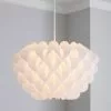 Dunelm Sochi Honeycombe White Easy Fit Pendant -all lighting Sales Store 30571722
