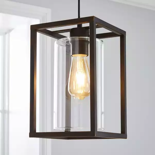 Dunelm London Industrial 1 Light Pendant Bronze Ceiling Fitting 3 Dunelm London Industrial 1 Light Pendant Bronze Ceiling Fitting