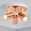 Dunelm Carter 3 Light Copper Spotlight 1 Dunelm Carter 3 Light Copper Spotlight -all lighting Sales Store 30575503