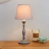 Dunelm Tofty Grey Table Lamp -all lighting Sales Store 30580437