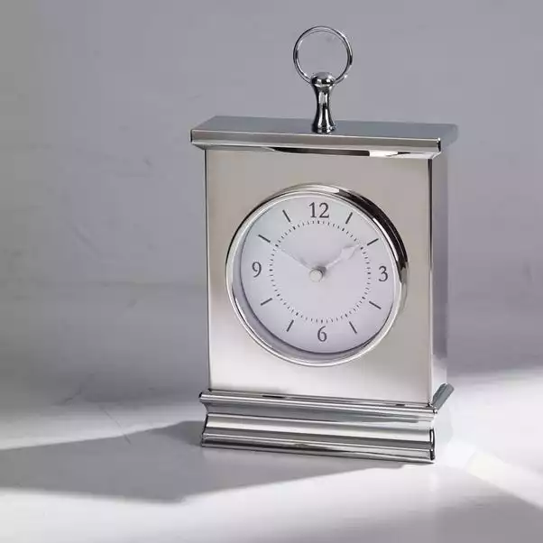 Dorma Chrome Mantle Clock 3 Dorma Chrome Mantle Clock