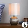 Dunelm Adana Mini Ceramic IvoryTouch Dimmable Lamp 2 Dunelm Adana Mini Ceramic IvoryTouch Dimmable Lamp -all lighting Sales Store 30624156
