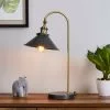 Dunelm Logan Antique Brass Grey Industrial Table Lamp 2 Dunelm Logan Antique Brass Grey Industrial Table Lamp -all lighting Sales Store 30624743
