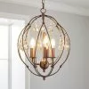 Dunelm Salino Globe 3 Light Antique Copper Chandelier 1 Dunelm Salino Globe 3 Light Antique Copper Chandelier -all lighting Sales Store 30625064