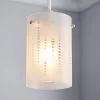 Dunelm Grayson Dot Glass White Easy Fit Pendant 1 Dunelm Grayson Dot Glass White Easy Fit Pendant -all lighting Sales Store 30647566