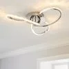 Dunelm Oria 3 Light Integrated LED Jewel Chrome Ceiling Fitting 1 Dunelm Oria 3 Light Integrated LED Jewel Chrome Ceiling Fitting -all lighting Sales Store 30669624