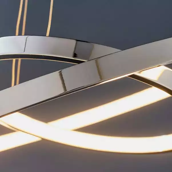Vogue Lighting Vogue Kline 2 Light Integrated LED Hoops Ceiling Fitting 7 Vogue Lighting Vogue Kline 2 Light Integrated LED Hoops Ceiling Fitting - Image 5