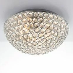 Vogue Lighting Vogue 3 Light Chryla Crystal Flush Ceiling Fititng