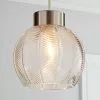 Dunelm Colleen Clear Glass Easy Fit Pendant 2 Dunelm Colleen Clear Glass Easy Fit Pendant -all lighting Sales Store 30671316