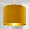 Dunelm Santos Drum Lamp Shade 36cm Ochre 2 Dunelm Santos Drum Lamp Shade 36cm Ochre -all lighting Sales Store 30671340