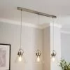 Dunelm Delavin 3 Light Glass Diner Ceiling Fitting 1 Dunelm Delavin 3 Light Glass Diner Ceiling Fitting -all lighting Sales Store 30671394