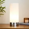 Dunelm Colton USB Port Frosted Glass Table Lamp -all lighting Sales Store 30671401