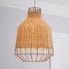 Dunelm Ohio Light Rattan Easy Fit Pendant 1 Dunelm Ohio Light Rattan Easy Fit Pendant -all lighting Sales Store 30671427