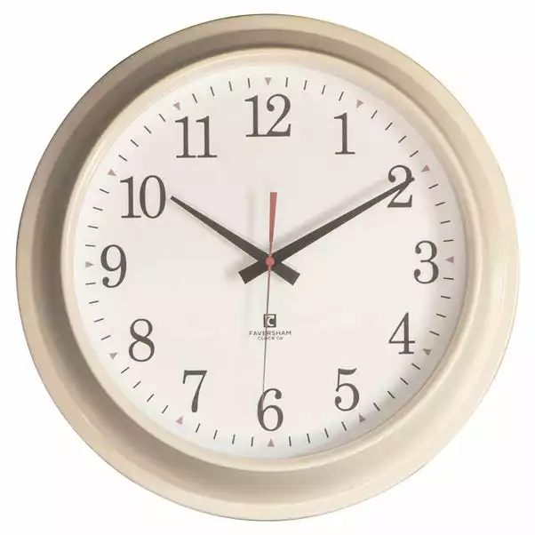 Cedar & Sage Marshfield Clock Cream 41cm 3 Cedar & Sage Marshfield Clock Cream 41cm