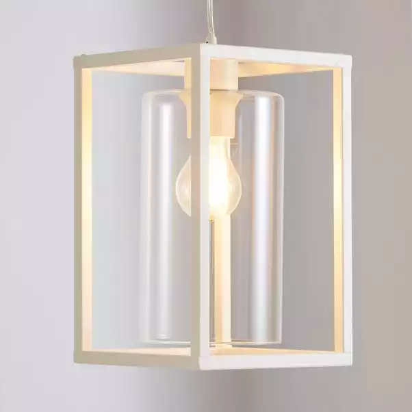 Dunelm London 1 Light Pendant Cream Industrial Ceiling Fitting 3 Dunelm London 1 Light Pendant Cream Industrial Ceiling Fitting