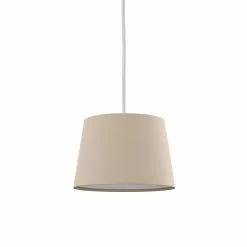 Dunelm Luna Linen Lamp Shade Humus 10 Dunelm Luna Linen Lamp Shade Humus -all lighting Sales Store 30681595 alt03