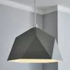 Dunelm Lily Geometric Easy Fit Pendant Grey 1 Dunelm Lily Geometric Easy Fit Pendant Grey -all lighting Sales Store 30681810