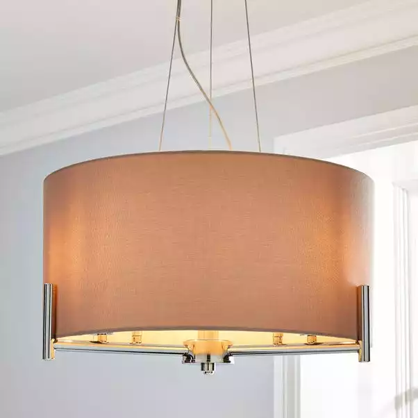 Dunelm Nora Shade Ceiling Fitting Blush 3 Dunelm Nora Shade Ceiling Fitting Blush