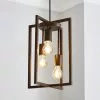 Dunelm London 3 Light Bronze Industrial Pendant Fitting 1 Dunelm London 3 Light Bronze Industrial Pendant Fitting -all lighting Sales Store 30690045
