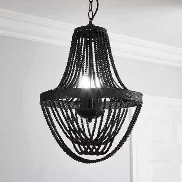 Dunelm Ethel Beaded Chandelier 3 Dunelm Ethel Beaded Chandelier