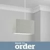 Dunelm Made To Order Rectangle Shade -all lighting Sales Store 30704827