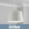 Dunelm Made To Order French Drum Shade -all lighting Sales Store 30704829