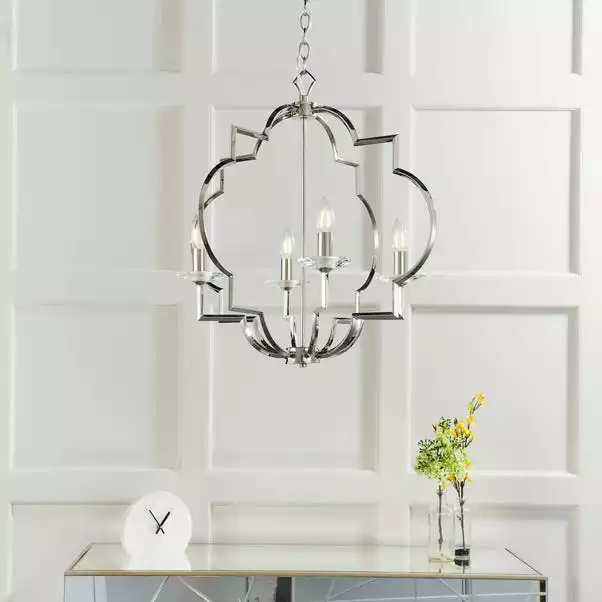 Vogue Lighting Vogue Garland 4 Light Ceiling Fitting Chrome 3 Vogue Lighting Vogue Garland 4 Light Ceiling Fitting Chrome