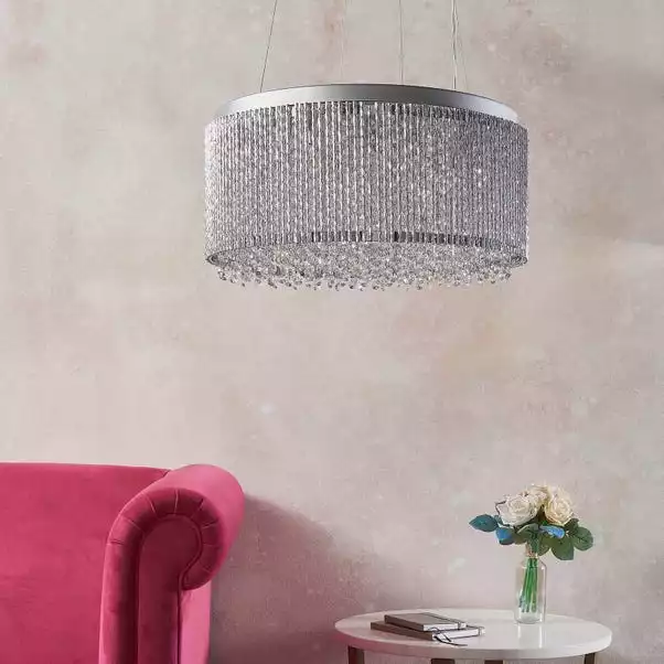 Vogue Lighting Vogue Galina 12 Light Crystal Ceiling Fitting Chrome 4 Vogue Lighting Vogue Galina 12 Light Crystal Ceiling Fitting Chrome - Image 2
