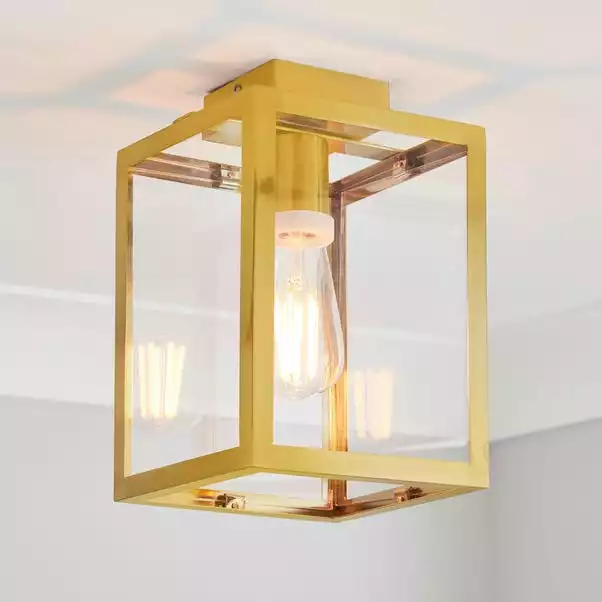 Dunelm London Bathroom Ceiling Fitting Brushed Gold 3 Dunelm London Bathroom Ceiling Fitting Brushed Gold
