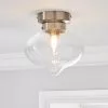 Dunelm Voyager Bathroom Flush Ceiling Fitting -all lighting Sales Store 30713582