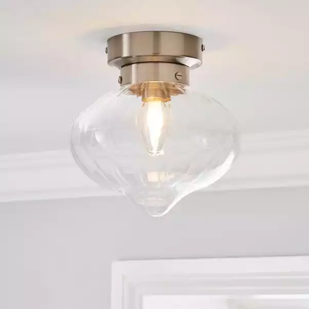 Dunelm Voyager Bathroom Flush Ceiling Fitting 3 Dunelm Voyager Bathroom Flush Ceiling Fitting