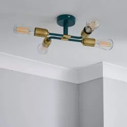 Dunelm Kacy Flush Ceiling Fitting 8 Dunelm Kacy Flush Ceiling Fitting -all lighting Sales Store 30713609 alt01