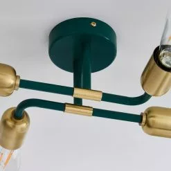 Dunelm Kacy Flush Ceiling Fitting 10 Dunelm Kacy Flush Ceiling Fitting -all lighting Sales Store 30713609 alt03