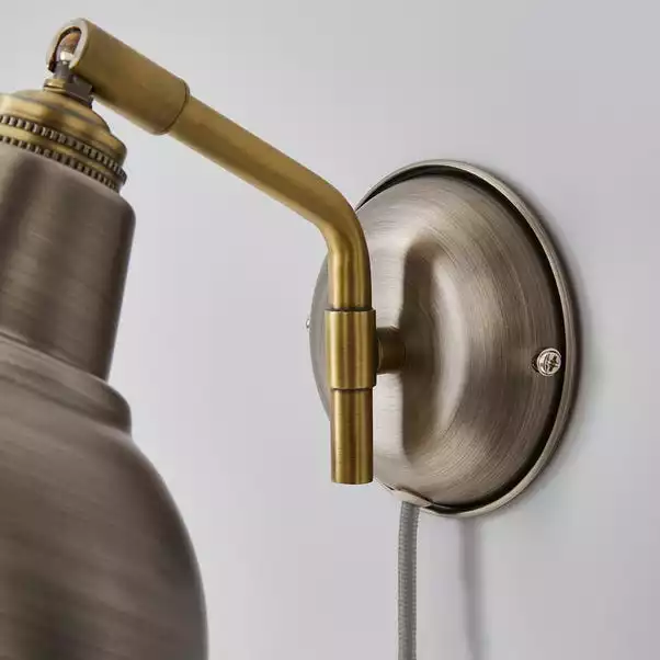 Dunelm Bradwell Easyfit Plug-in Wall Light 6 Dunelm Bradwell Easyfit Plug-in Wall Light - Image 4