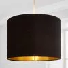 Dunelm Black Santos Velvet Corduroy Shade 2 Dunelm Black Santos Velvet Corduroy Shade -all lighting Sales Store 30713645