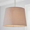 Dunelm Mariah Faux Silk 30cm Slight Tapered Lamp Shade 1 Dunelm Mariah Faux Silk 30cm Slight Tapered Lamp Shade -all lighting Sales Store 30713661